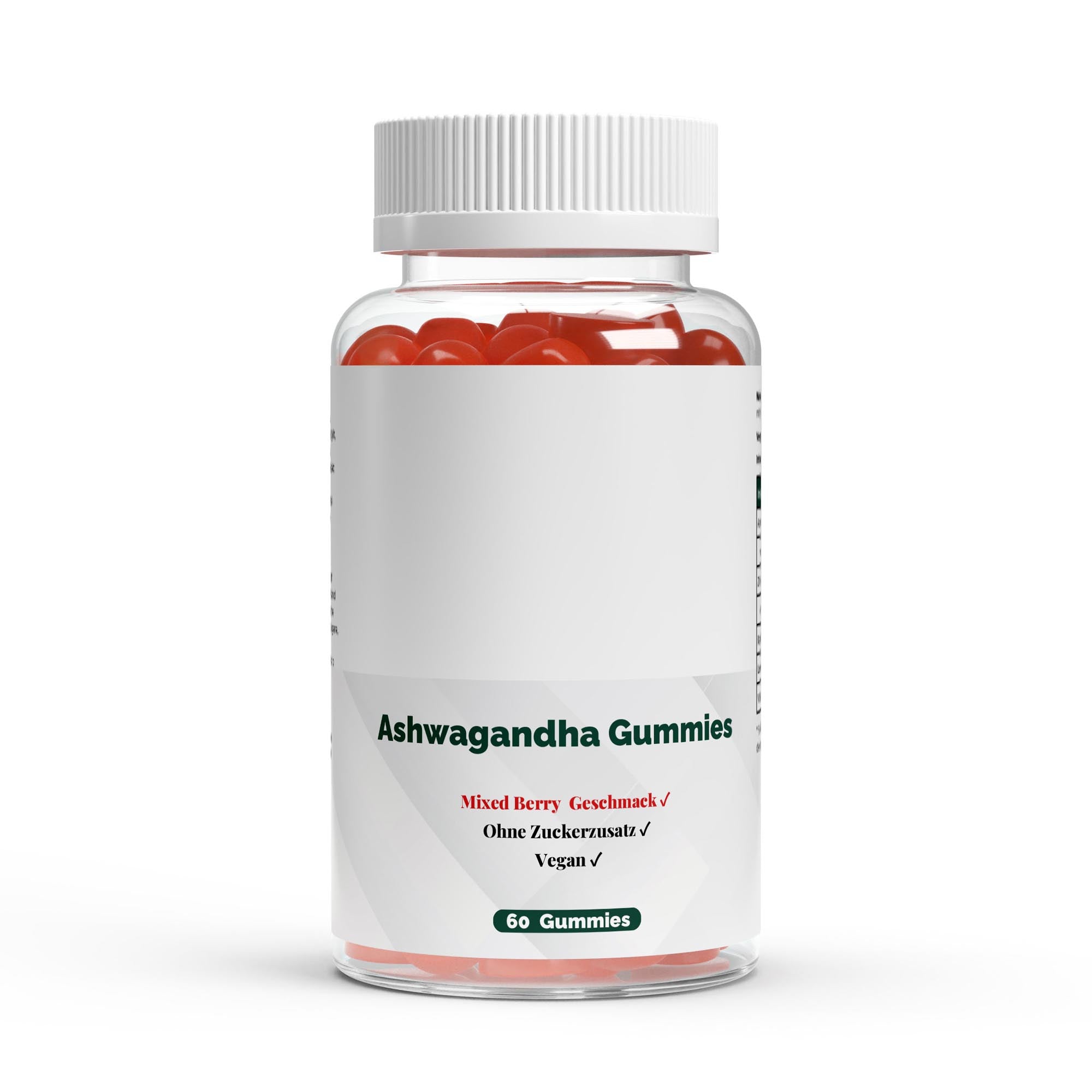 Premium Ashwagandha Gummies 300 + Vitamin B6,- 60 Stk